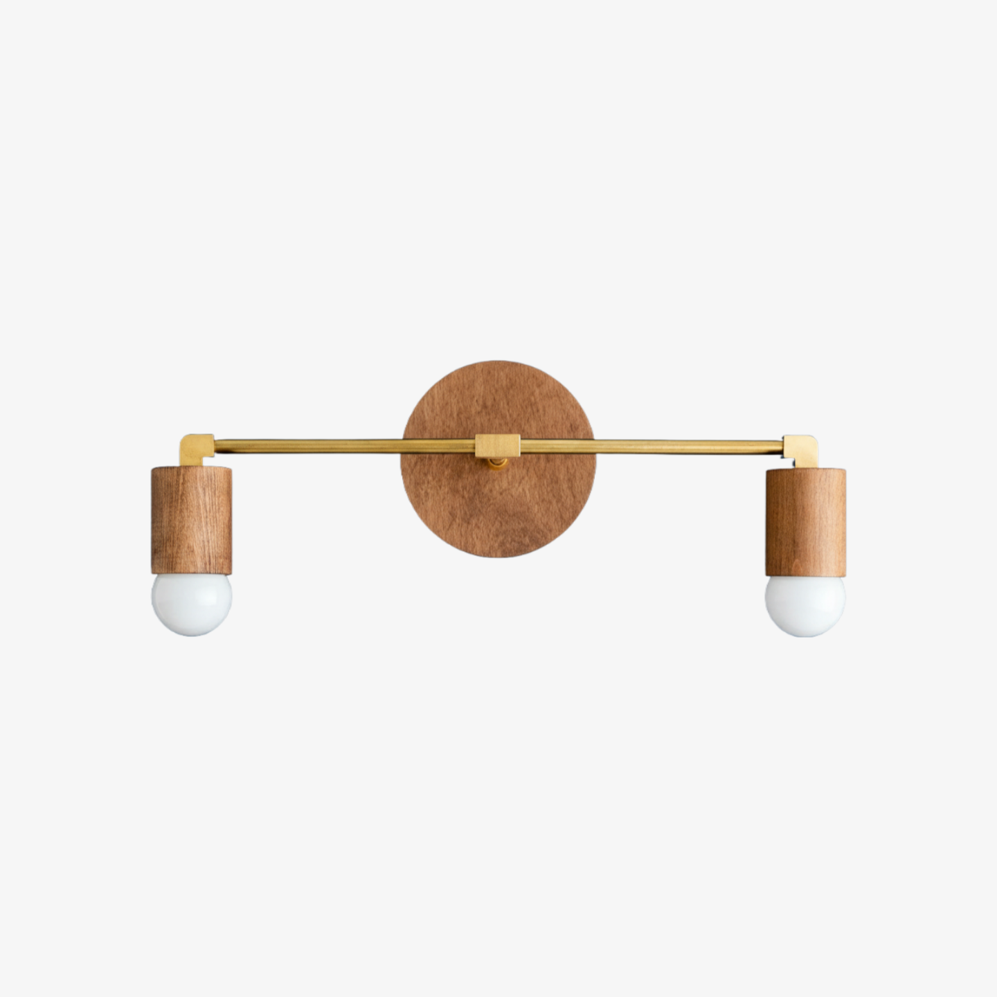 Mobilux Line Holz- und Schminktischleuchte – Böhmische Badezimmerbeleuchtung