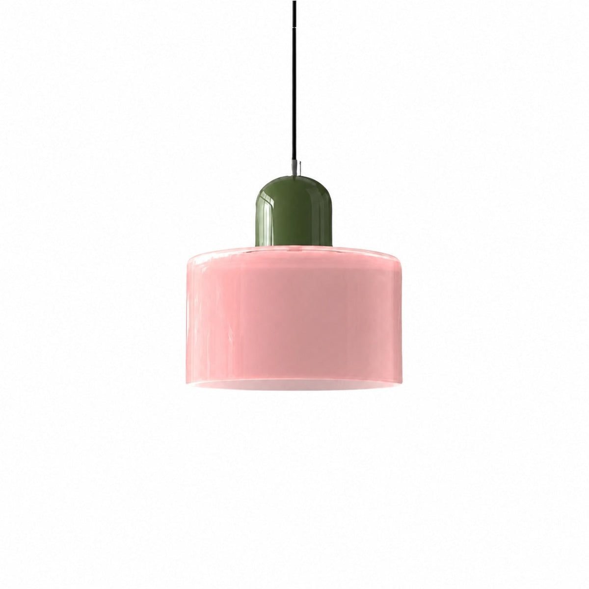 Morvella Sculptural Pendant Light – Refined Cylindrical Design Decorative Hanging Lamp N31