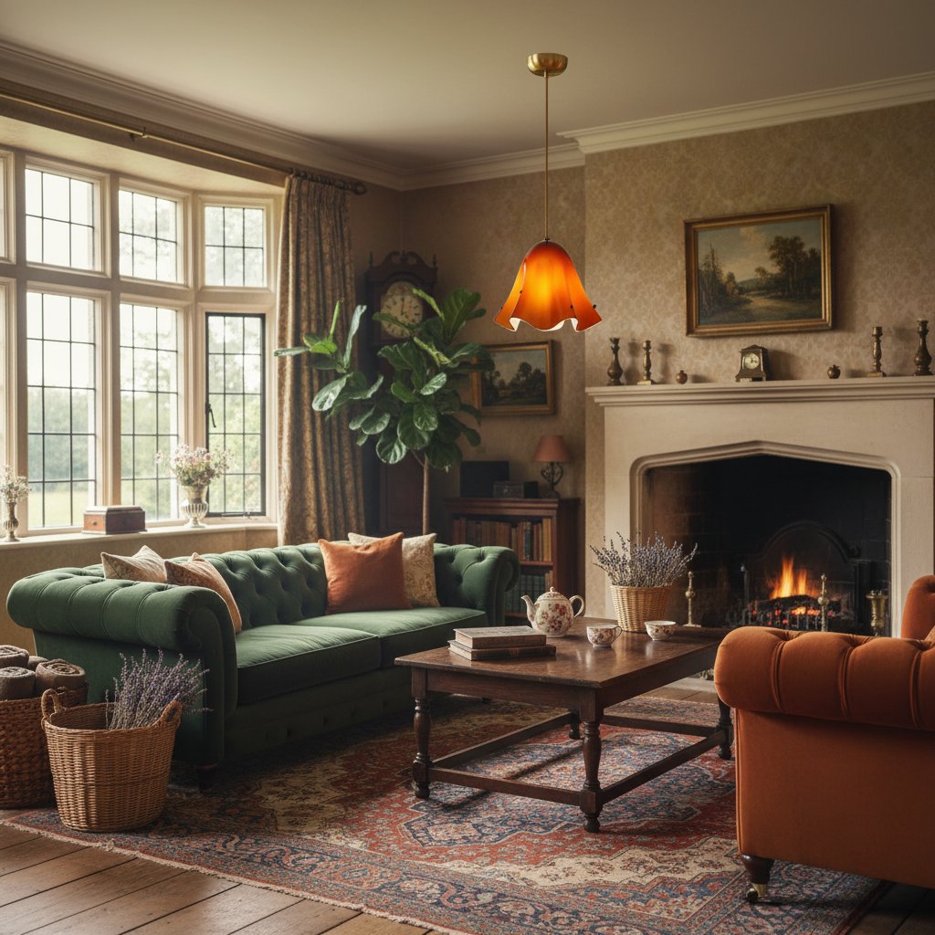 Bellina Sculptural Floral Pendant Light Contemporary Ceiling Fixture for Living Room