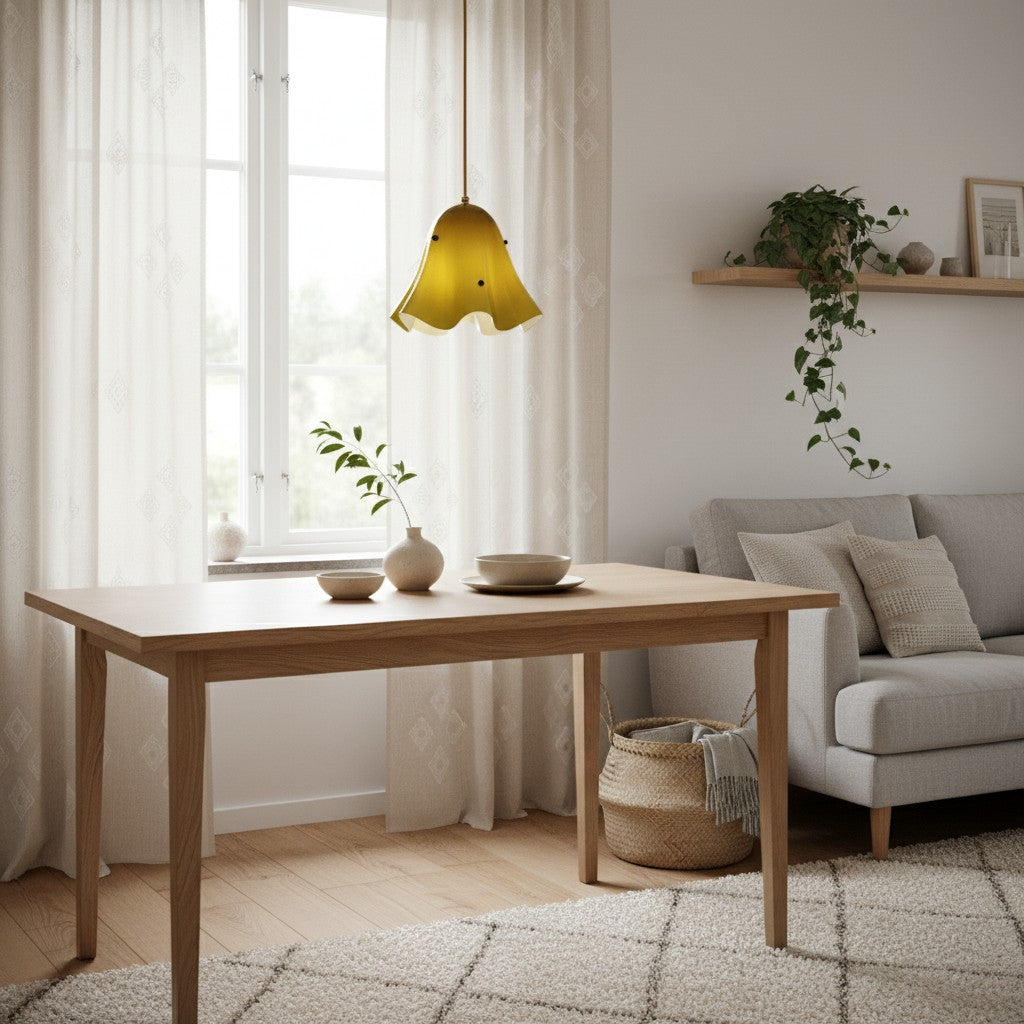 Bellina Sculptural Floral Pendant Light Contemporary Ceiling Fixture for Living Room