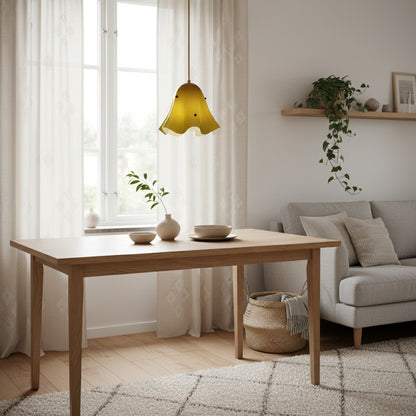 Bellina Sculptural Floral Pendant Light Contemporary Ceiling Fixture for Living Room