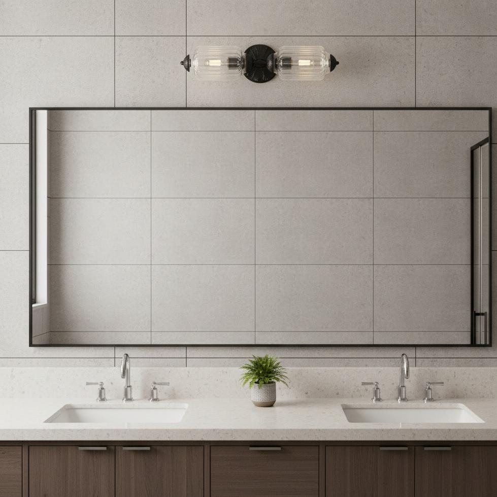 Eloise Glass Wall Sconce - Vintage Milk Glass Vanity Sconce