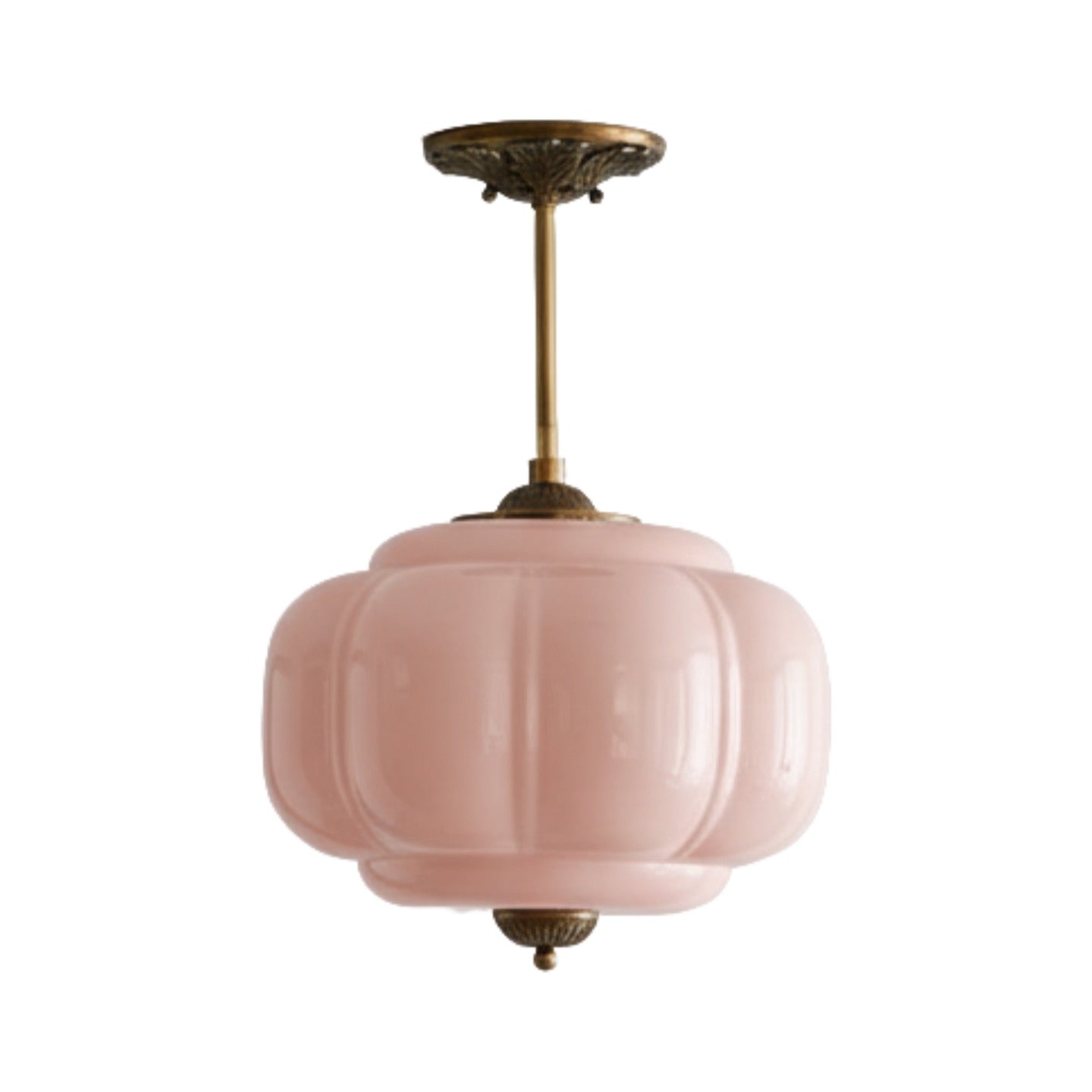 Eloise Pendant Light - Vintage Milk Glass Pendant Light