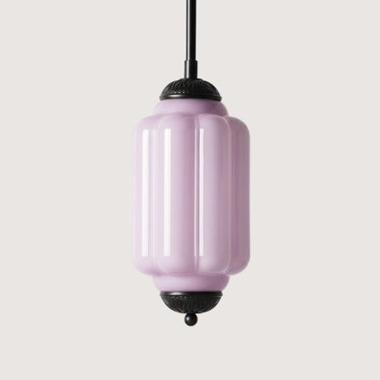 Eloise Petite Pendant Light - Vintage Milk Glass Lamp