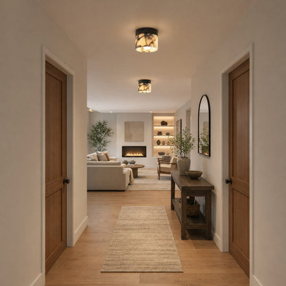 Marble Round Ceiling Lamp