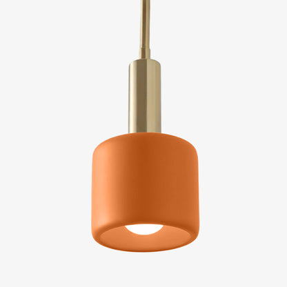 Cerova Modern Ivory Porcelain Pendant Light – Soft Organic Design for Kitchen Island
