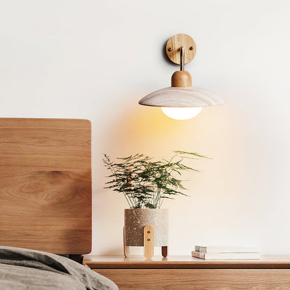 Modernes Design Disc Travertin Wandleuchte