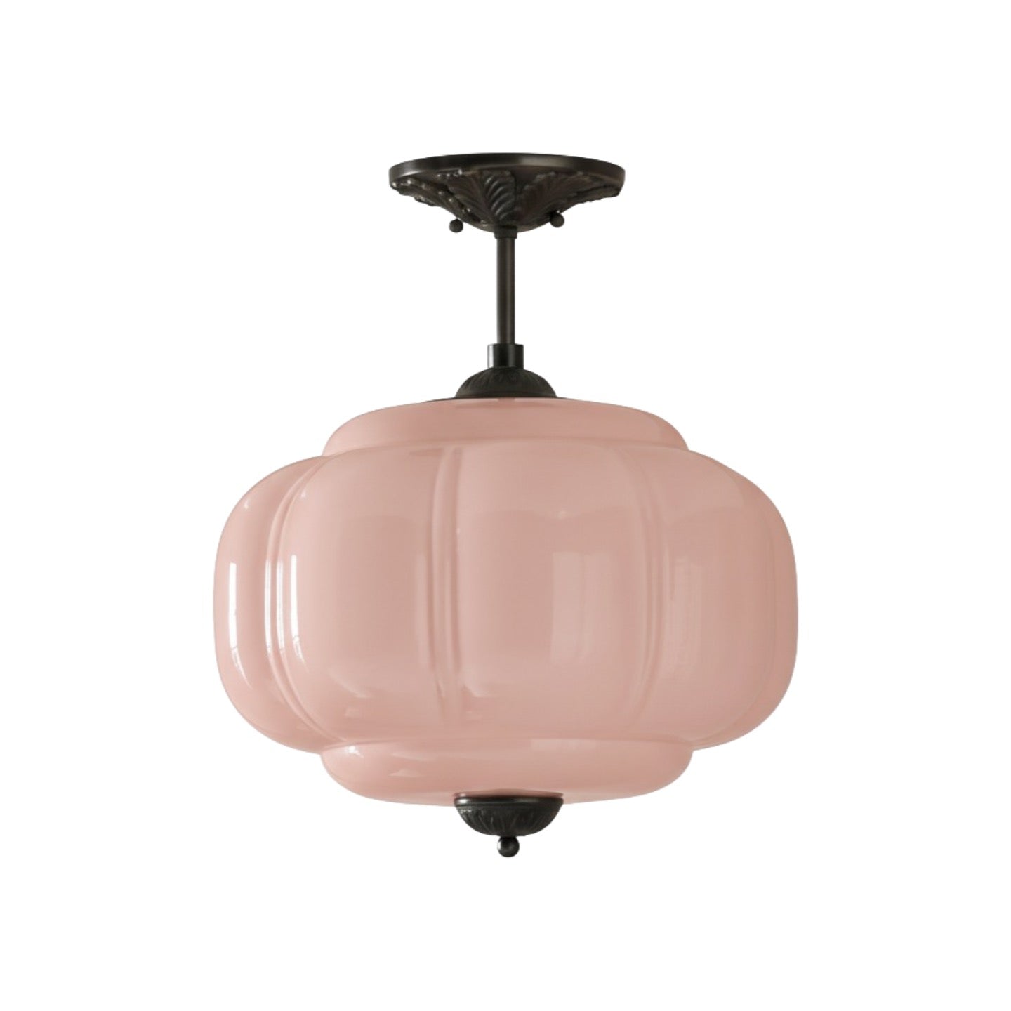 Eloise Pendant Light - Vintage Milk Glass Pendant Light