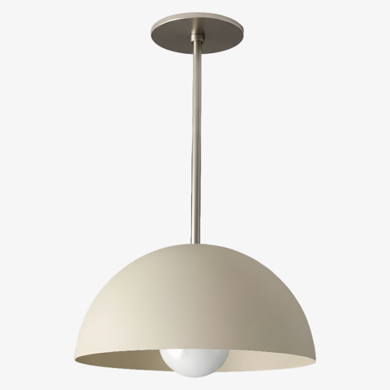 Metio Dome Neutral Dome Pendelleuchte – Moderne Akzentbeleuchtung aus Metall