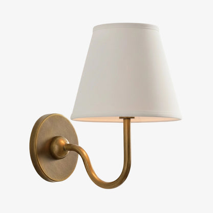Luvora Decorative Pleated Shade Wall Lamp Vintage Modern Lighting for Corridor and Home Interiors