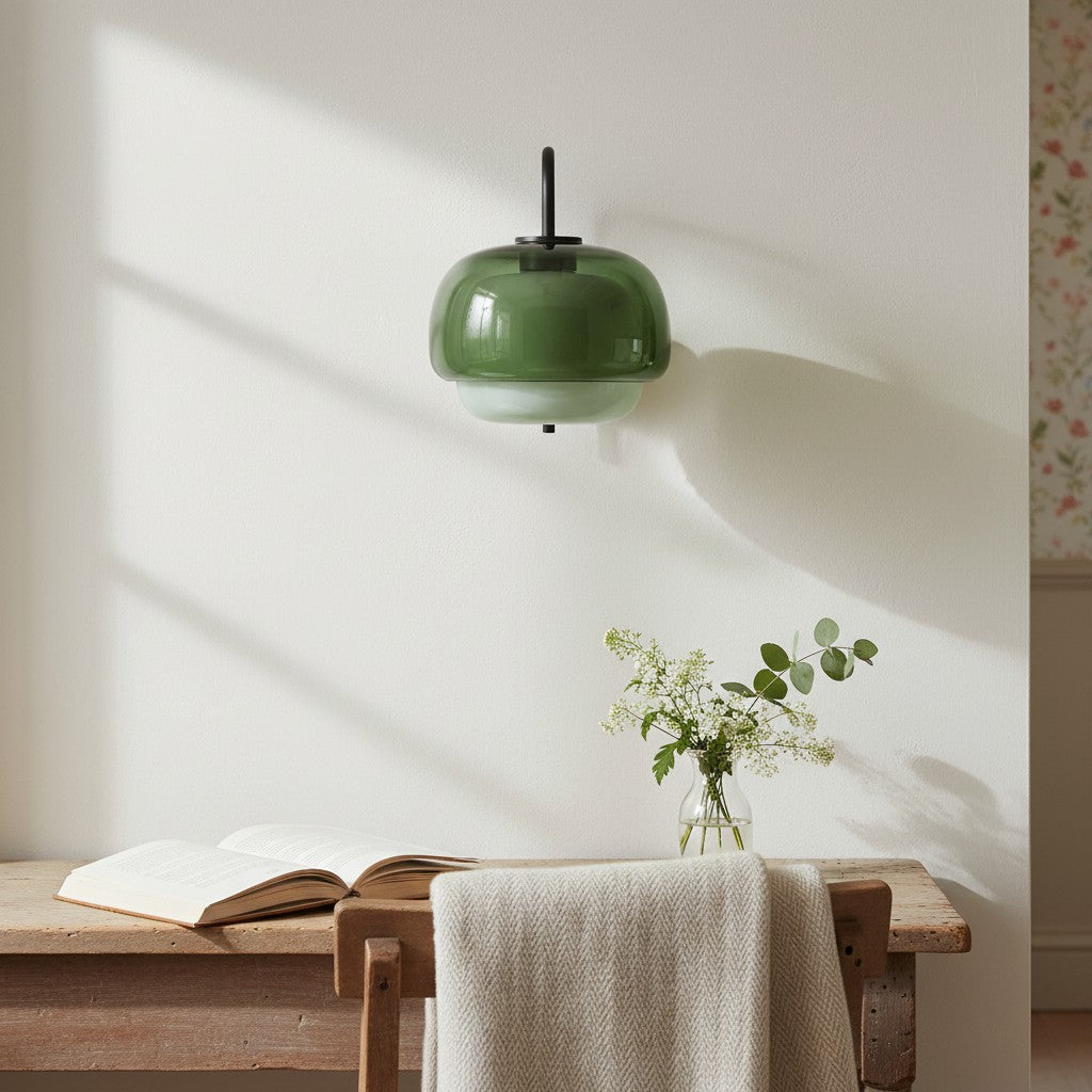 Clinco Mushroom-Inspired Designer Wall Light – Modern Artistic Wall Lamp – Bedroom or Lounge