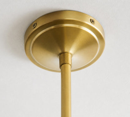 Forvara Pendelleuchte mit Metallmast – Verstellbare Inselbeleuchtung im Landhausstil