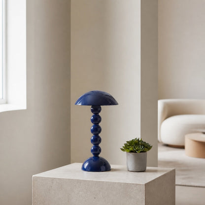 Modo LED Table Lamp – Orb-Stacked Base Mushroom Shade Perfect for Living Room or Bedroom