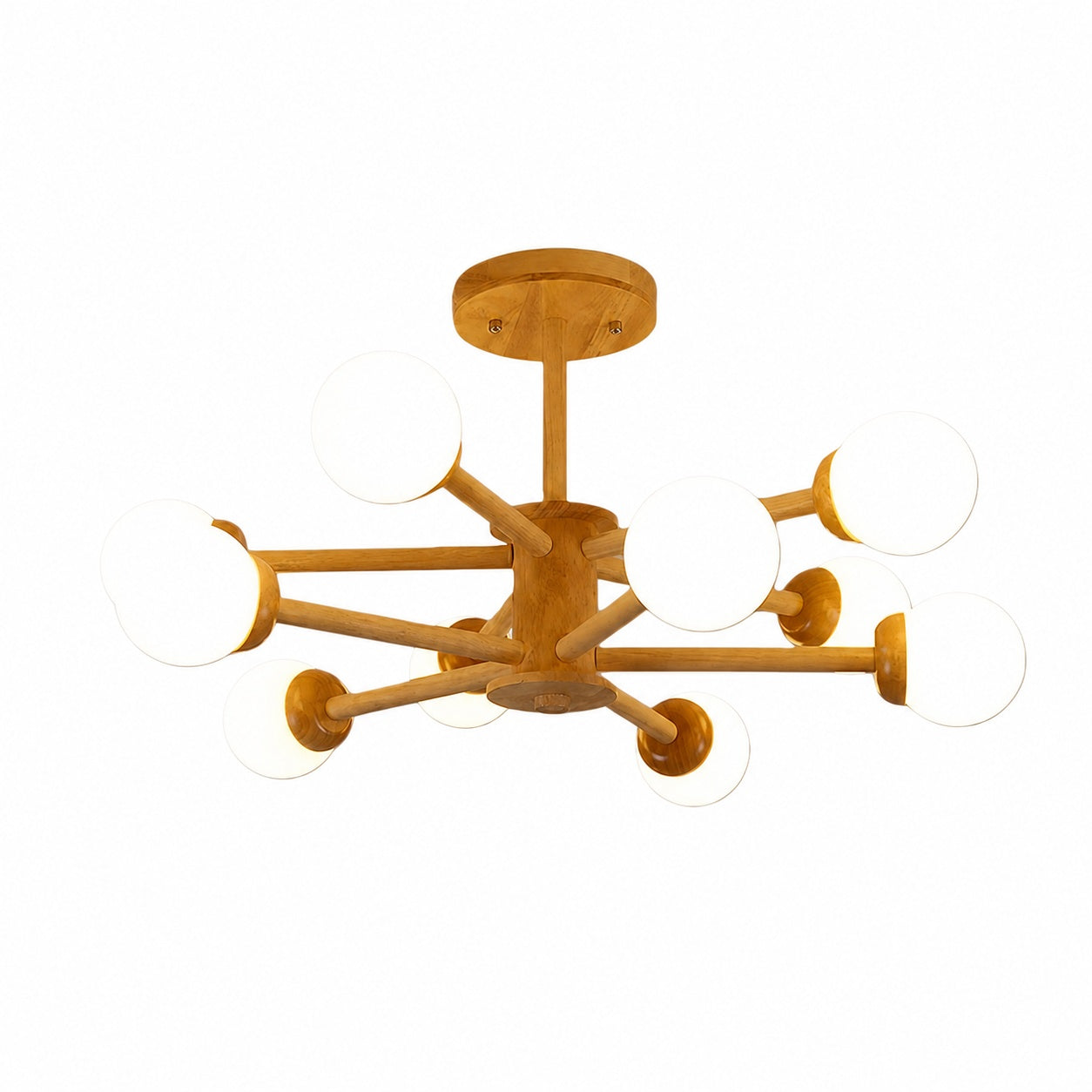 Orrise Molecular Design Ceiling Lamp - Artistic Branch Lighting Chandelier for Home Spaces