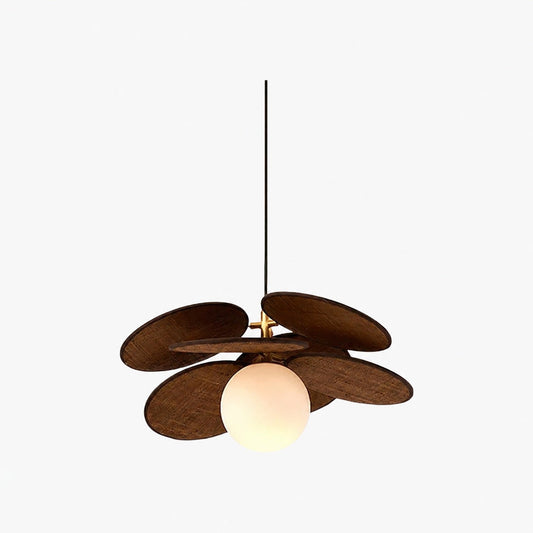 Orrise Artistic Layered Petal Pendant Light - Natural Inspired Lamp for Entryway and Bedroom