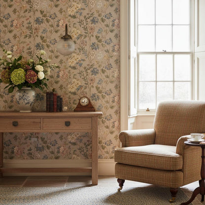 Glorica Glass Aged Brass Wall Sconce - Ribbed Glass Shade Industrial Style Lighting