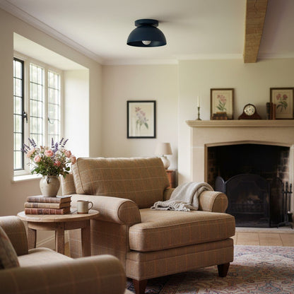 Metio Dome Minimalist Ceiling Light Modern Design for Bedrooms & Hallways