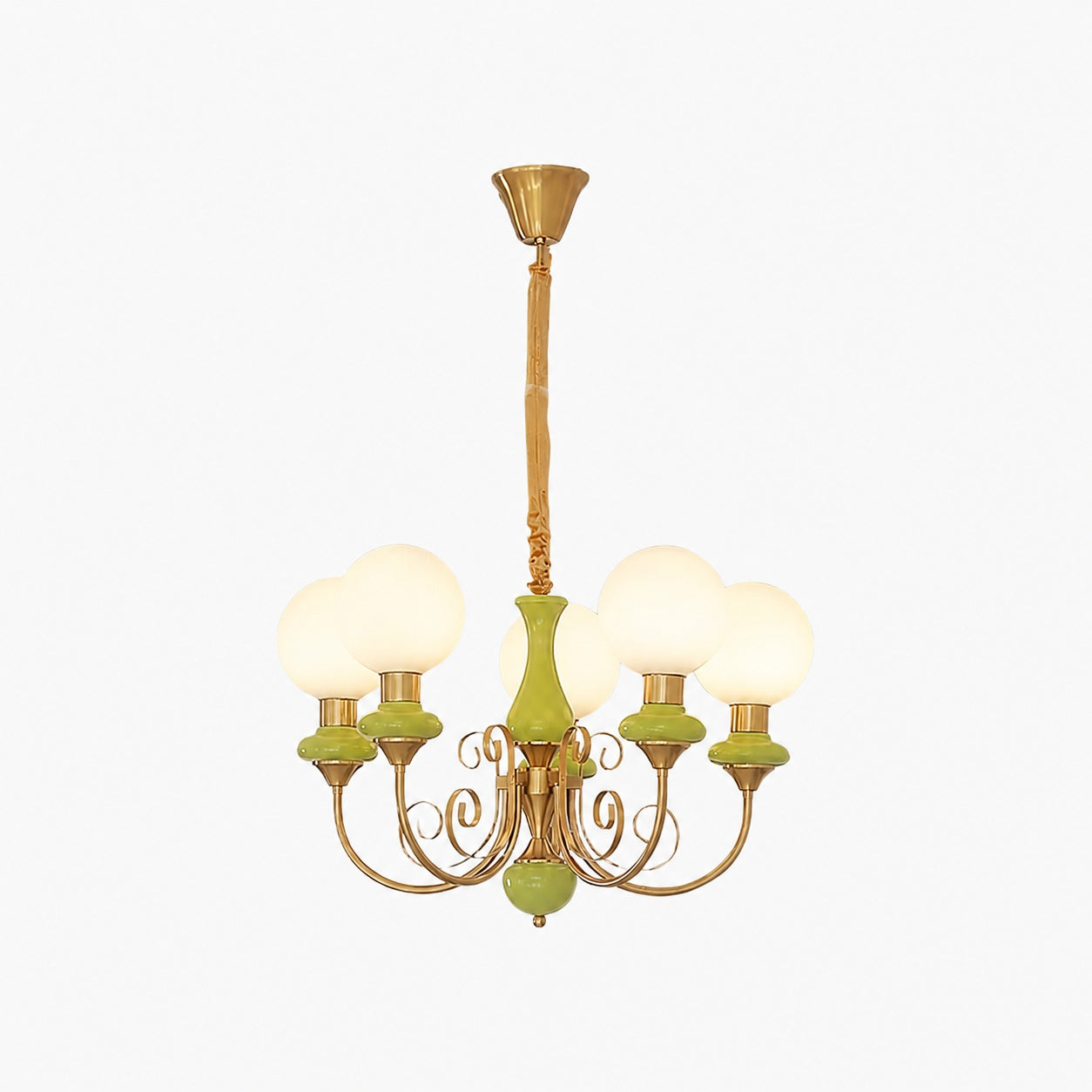 Radiara Chandelier - Layered Stone Disc Design Modern Luxury Style for Dining Room and Living Area