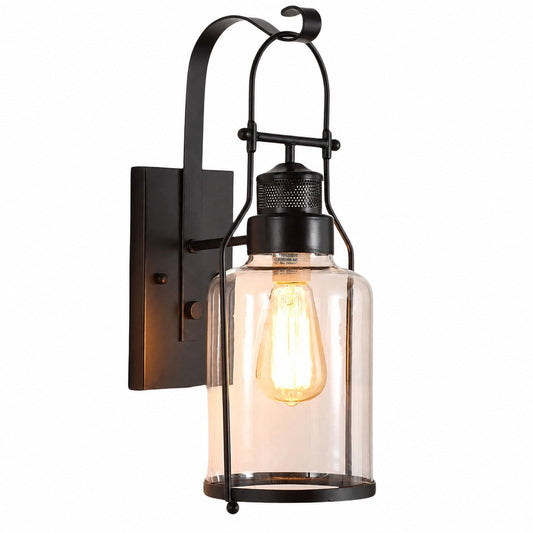 Vintage Industrielle Wandlampe - Wasserdichte Wandleuchte für den Außenbereich