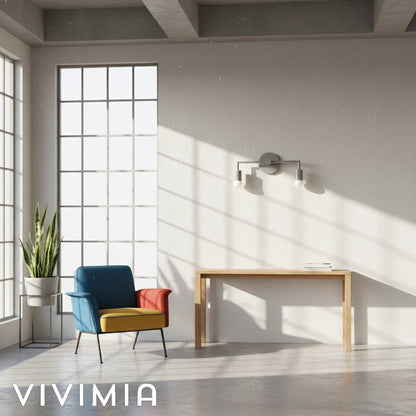 Mobilux Line Sleek Minimalist Wall Sconce – Modern Lighting for Bathrooms and Hallways