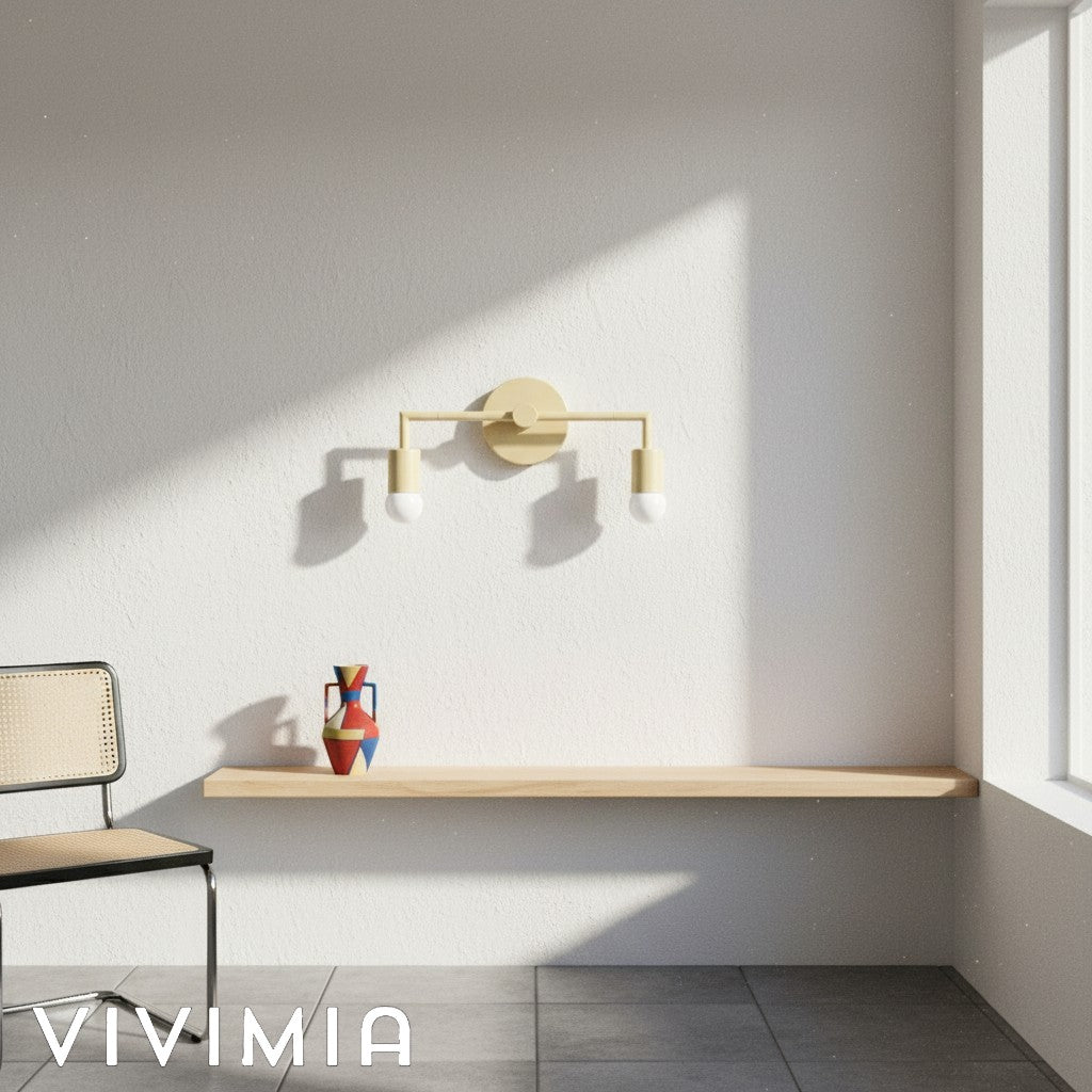 Mobilux Line Sleek Minimalist Wall Sconce – Modern Lighting for Bathrooms and Hallways