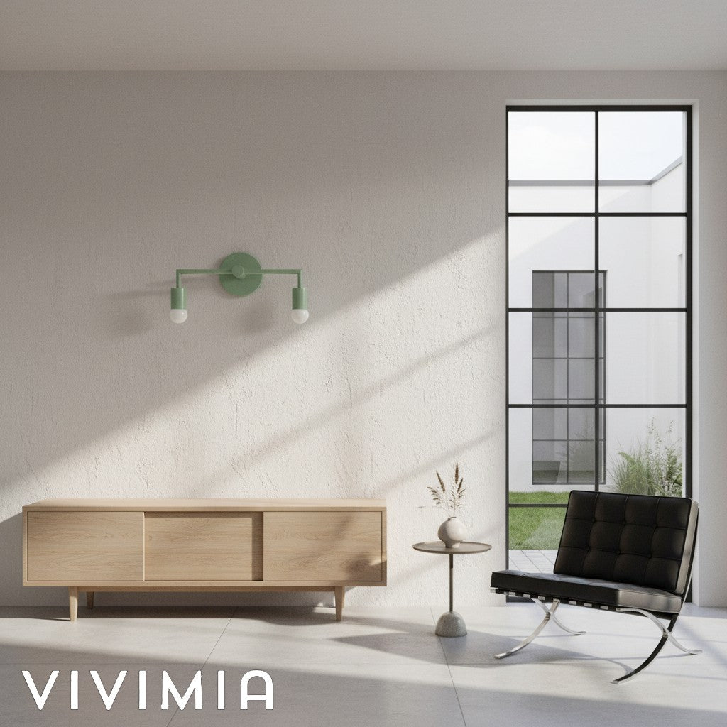 Mobilux Line Sleek Minimalist Wall Sconce – Modern Lighting for Bathrooms and Hallways