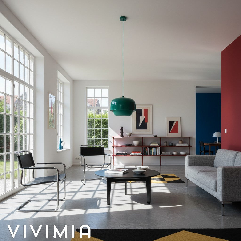 Clinco Colored Metal Globe Fixture – Stylish Lighting for Bedrooms and Offices