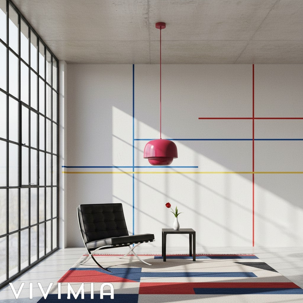 Clinco Colored Metal Globe Fixture – Stylish Lighting for Bedrooms and Offices