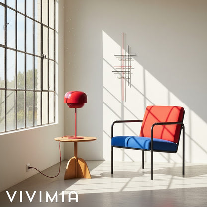 Clinco Colored Metal Table Lamp – Stylish Lighting for Bedrooms and Offices