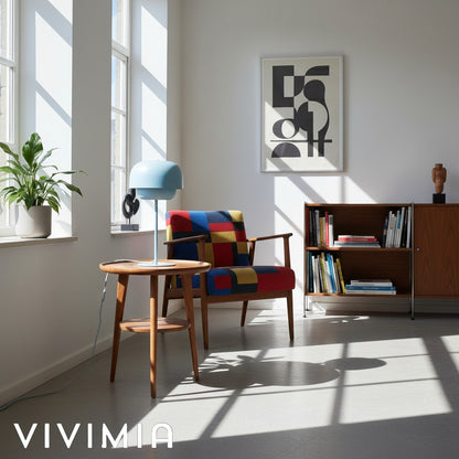 Clinco Colored Metal Table Lamp – Stylish Lighting for Bedrooms and Offices