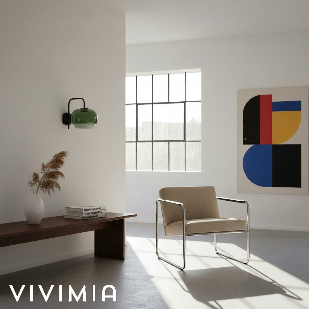 Clinco Mushroom-Inspired Designer Wall Light – Modern Artistic Wall Lamp – Bedroom or Lounge