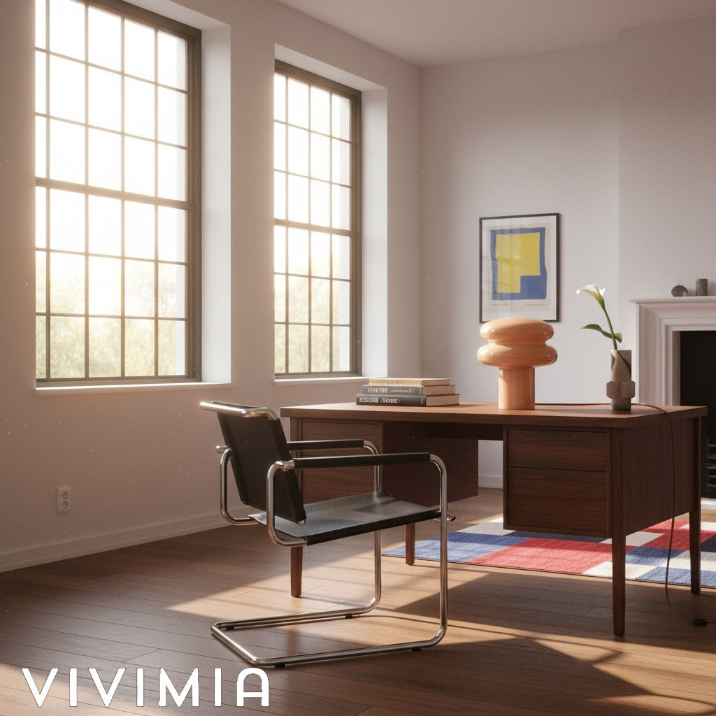 Soft Glow Opal Glass Table Lamp – Contemporary Mushroom Design for Cozy Spaces