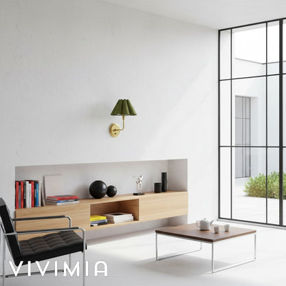 Capirise Muschelförmige Wandleuchte – Retro Elegantes Wandlicht für Schlafzimmer & Flur