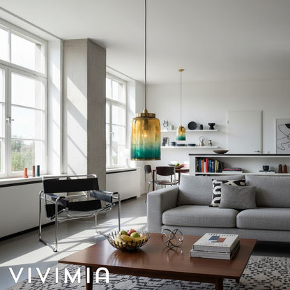 Helvo Schlanke Metall-Pendelleuchte Minimalistisches Design für Schlafzimmer & Flur