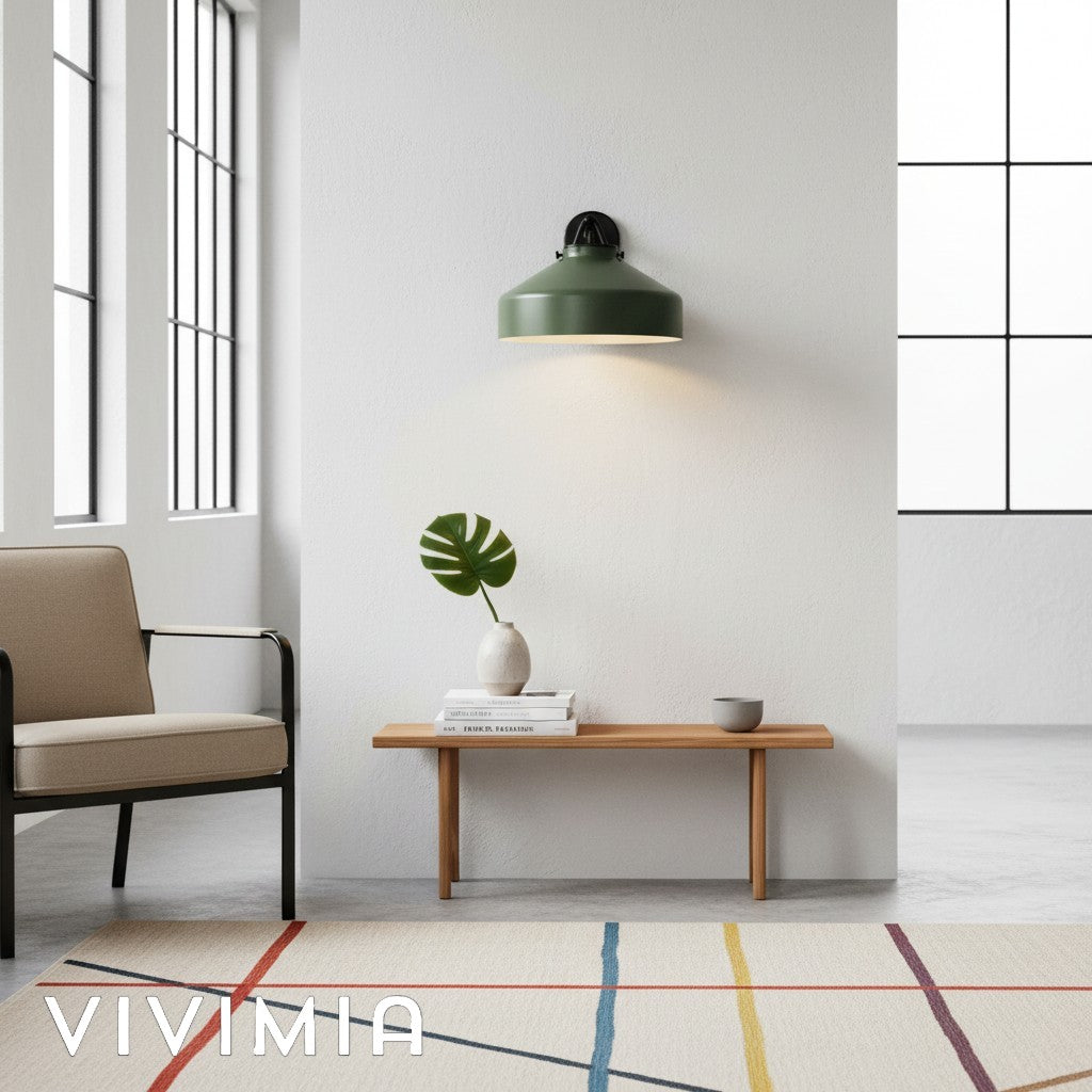 Hanton Schlanke Industrielle Außenwandleuchte für Moderne Terrassen