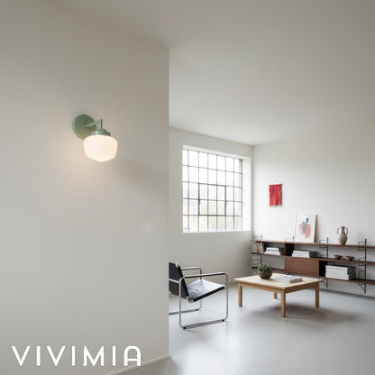 Opalume Glass Vanity Light – Vintage-Inspired Design – Perfect for Bathroom & Powder Room