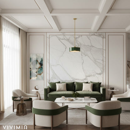 Forvara Farmhouse Drum Pendant – Rustic Metal Light for Kitchen & Dining