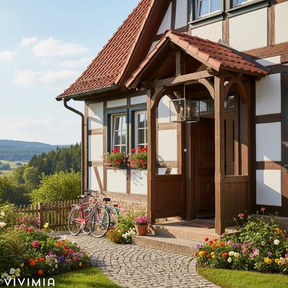 Ferrix Outdoor Lantern Pendant Lamp – Industrial Glass and Iron Design for Modern Spaces