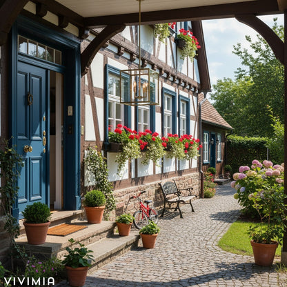 Ferrix Outdoor Lantern Pendant Lamp – Industrial Glass and Iron Design for Modern Spaces