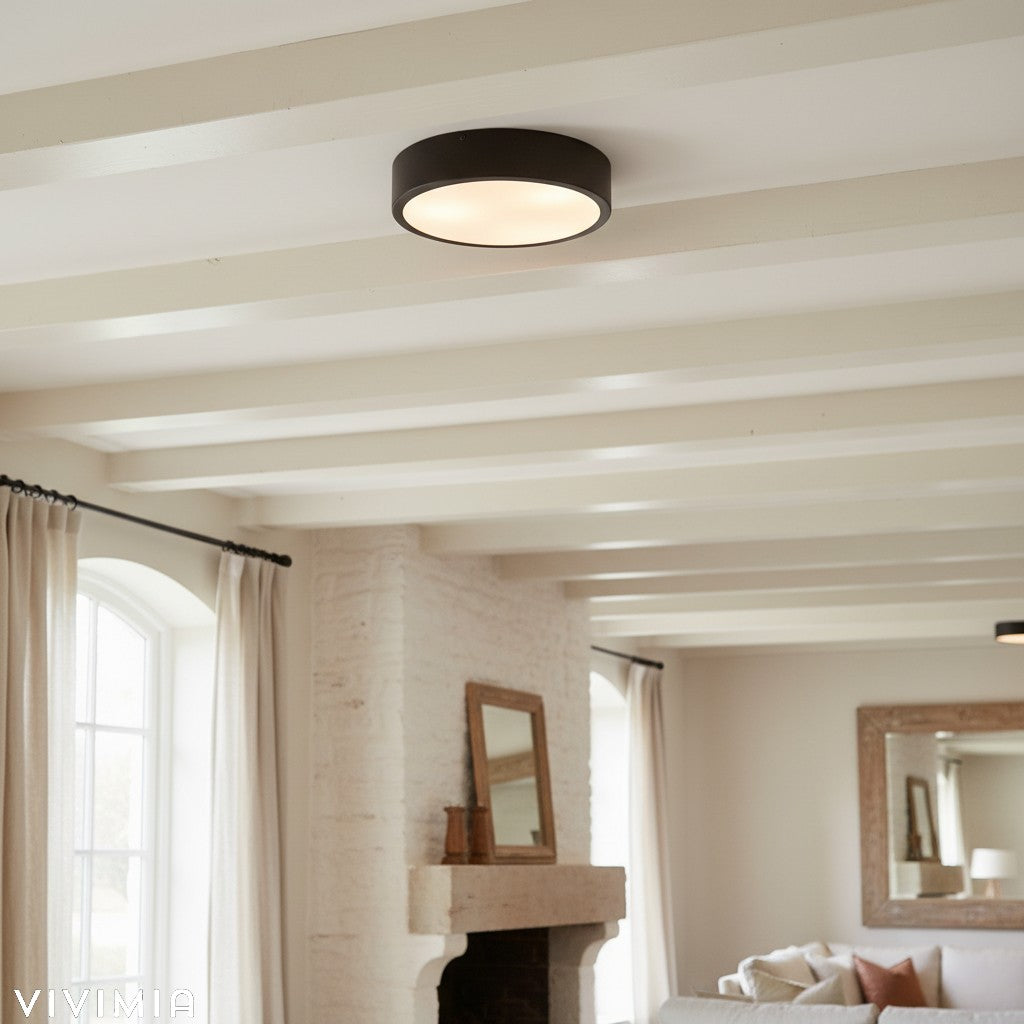 Crelina Minimalist Flush Mount Lighting for Bedrooms & Hallways