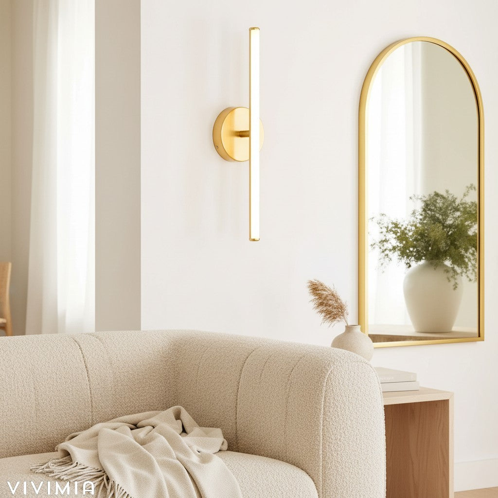 Light Rods Moderne Wandleuchte – Zeitgenössische LED-Lampe für Badezimmer, Flur oder Schlafzimmer