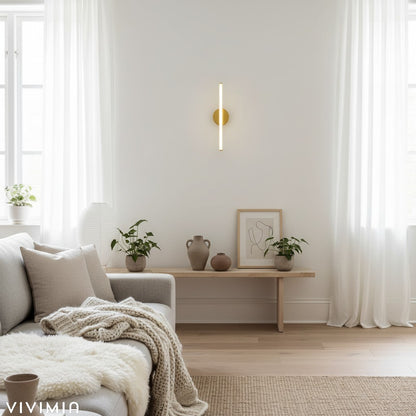 Light Rods Moderne Wandleuchte – Zeitgenössische LED-Lampe für Badezimmer, Flur oder Schlafzimmer