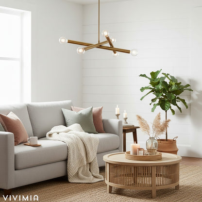 Borvia Adjustable Chandelier – Modern Trace Light with Flexible Arms for Bedroom or Staircase