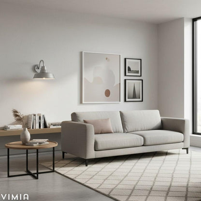 Korvi Aluminum Outdoor Wall Light – Modern Dimmable Sconce for Porch, Patio, or Hallway