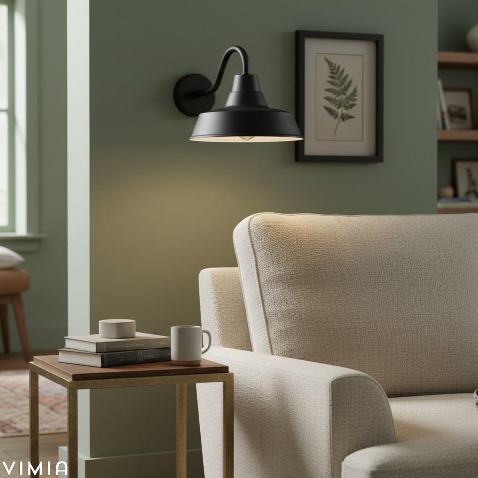 Korvi Aluminum Outdoor Wall Light – Modern Dimmable Sconce for Porch, Patio, or Hallway