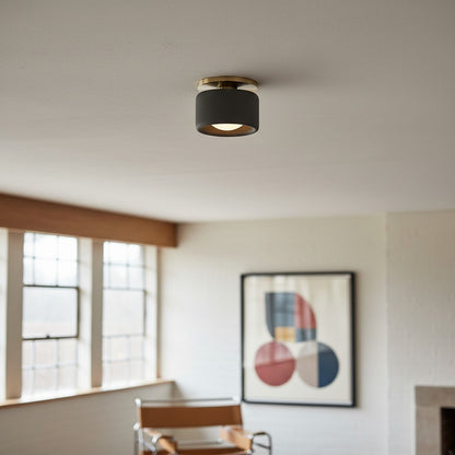 Cerova Porcelain Flushmount – Modern Minimalist Design – Perfect for Living & Dining Areas