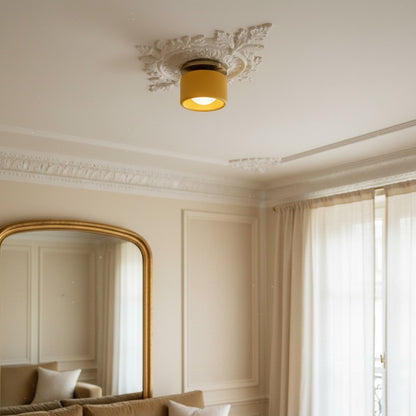 Cerova Porcelain Flushmount – Modern Minimalist Design – Perfect for Living & Dining Areas