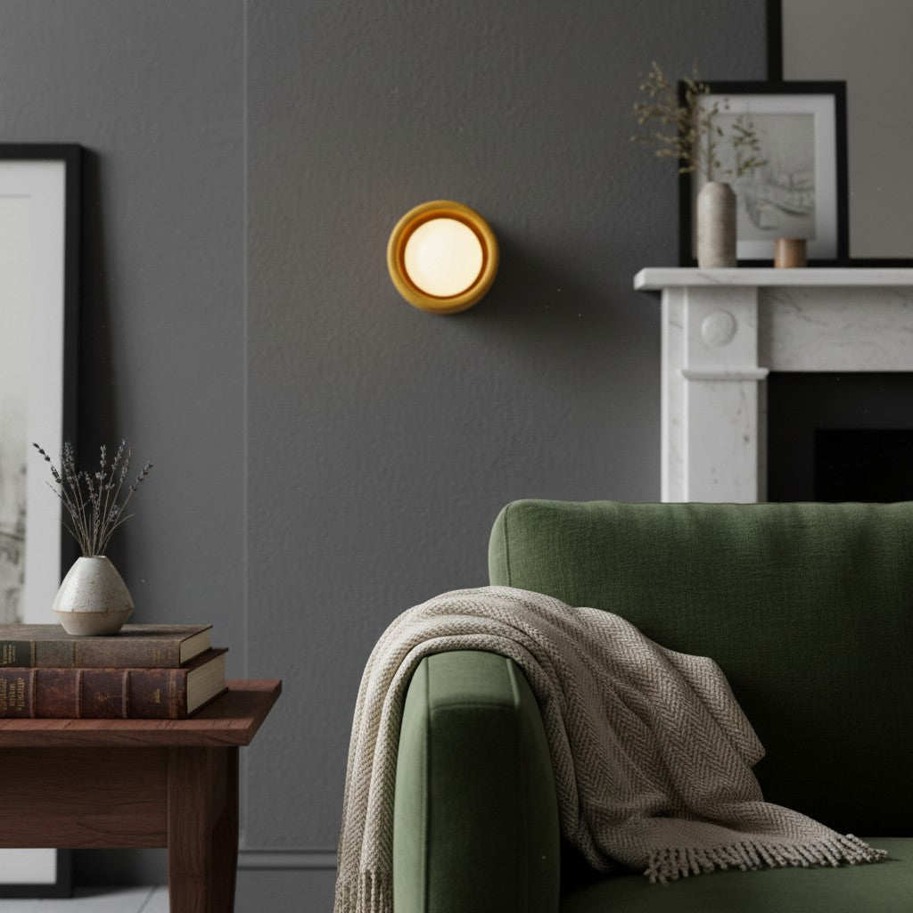 Cerova Modern Ivory Porcelain Sconce – Soft Organic Wall Light