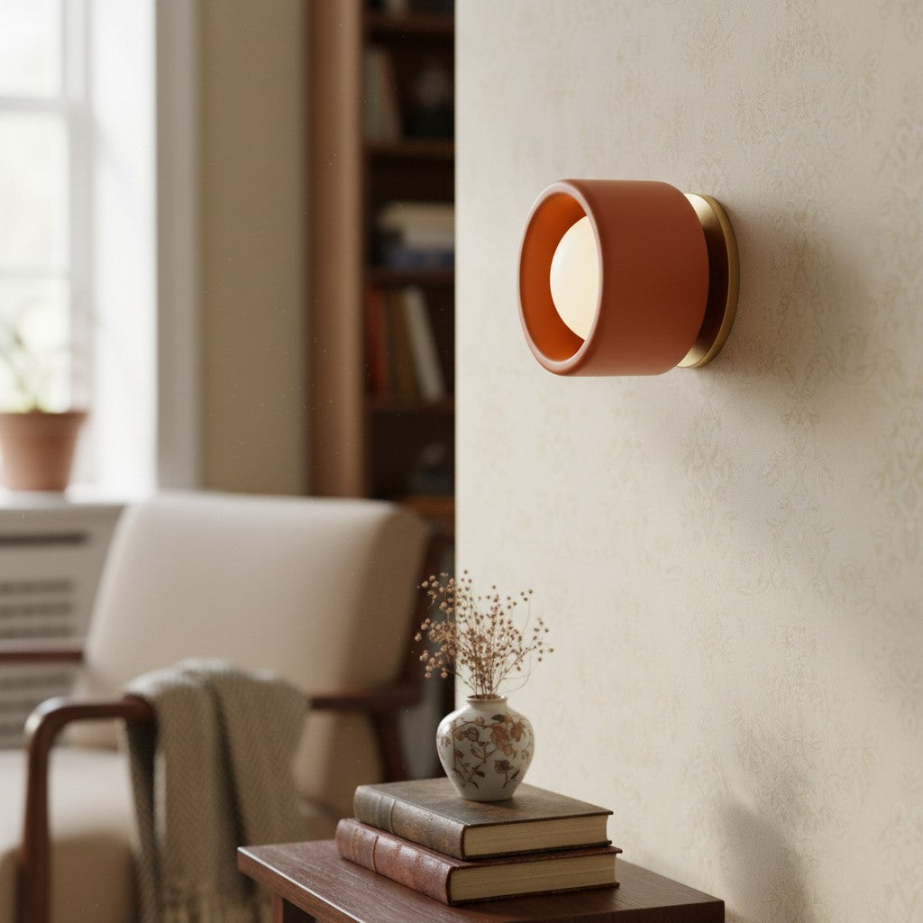 Cerova Modern Ivory Porcelain Sconce – Soft Organic Wall Light