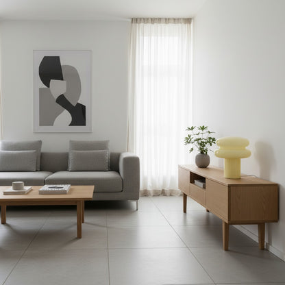 Orra Soft Glow Opal Glass Table Lamp – Contemporary Mushroom Design for Cozy Spaces